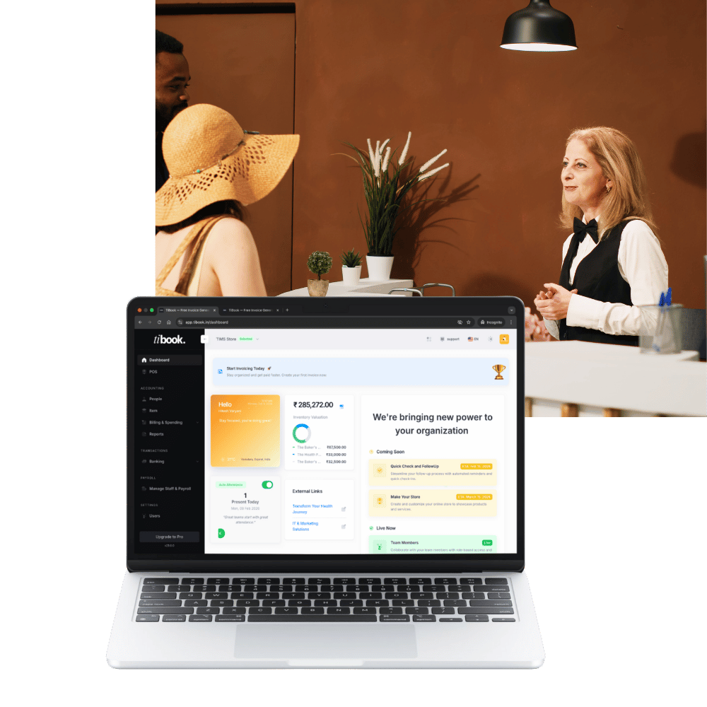 TiBook hotel bill format